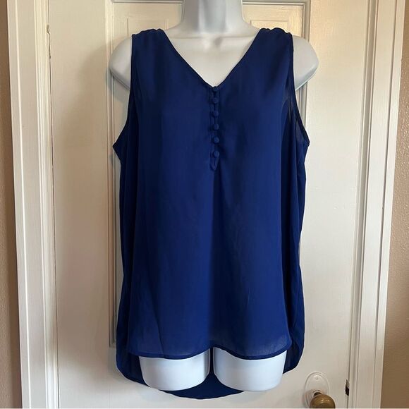 Apt. 9 Women's Royal Blue Tank Top - Picture 3 of 9